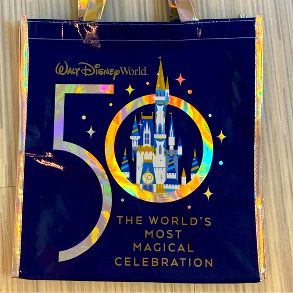 NWT Disney 50th Anniversary Reusable Tote size medium - Picture 2 of 2
